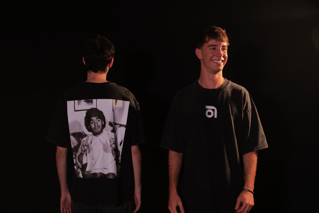 D10S // Oversize Negro Stonewashed - PREVENTA