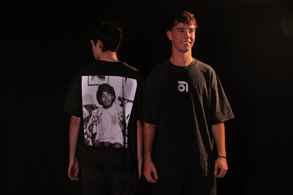 D10S // Oversize Negro Stonewashed - PREVENTA