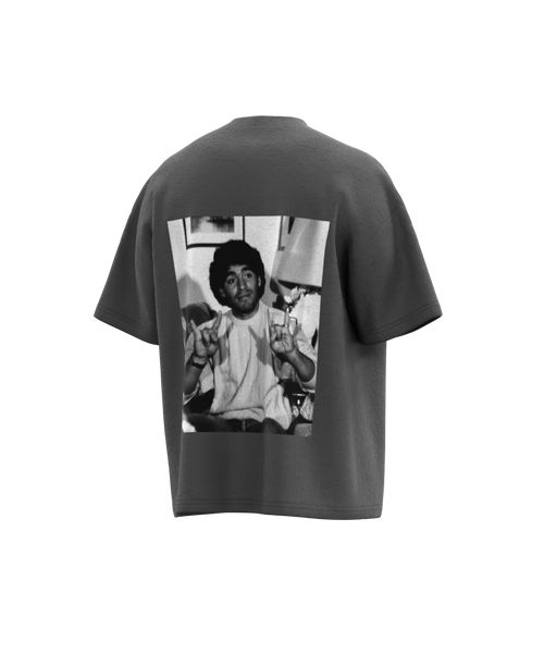 D10S // Oversize Gris Hielo Stonewashed - PREVENTA